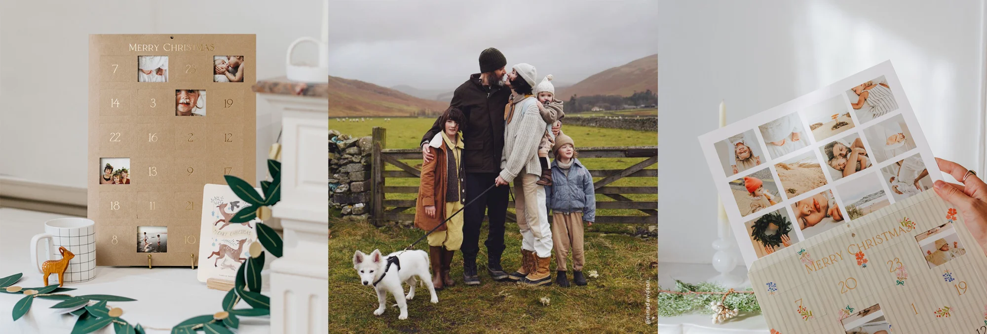 El calendario de Adviento con fotos